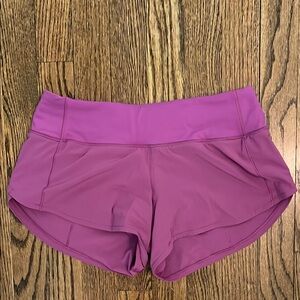 VIVID PLUM Lululemon Athletic Shorts